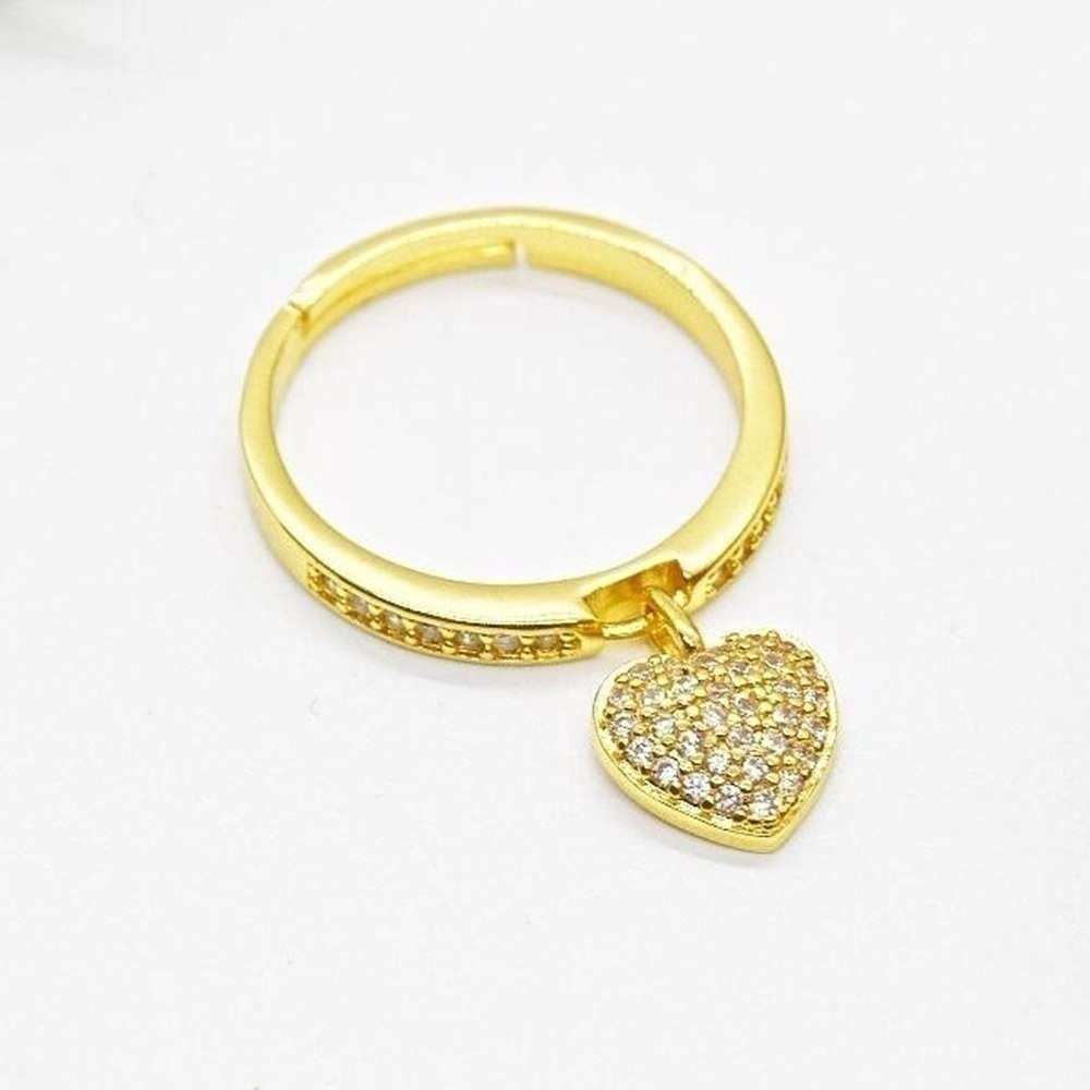 Heart Charm Ring - Picture 3 of 4